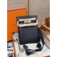 에르메스 Hermes Hac a dos 28cm Togo 2Z Blue nuit/silver