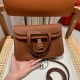 에르메스 Hermes Halzan 25cm Togo 37 Gold/gold
