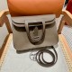 에르메스 Hermes Halzan 31cm Swift 18 Etoupe/silver