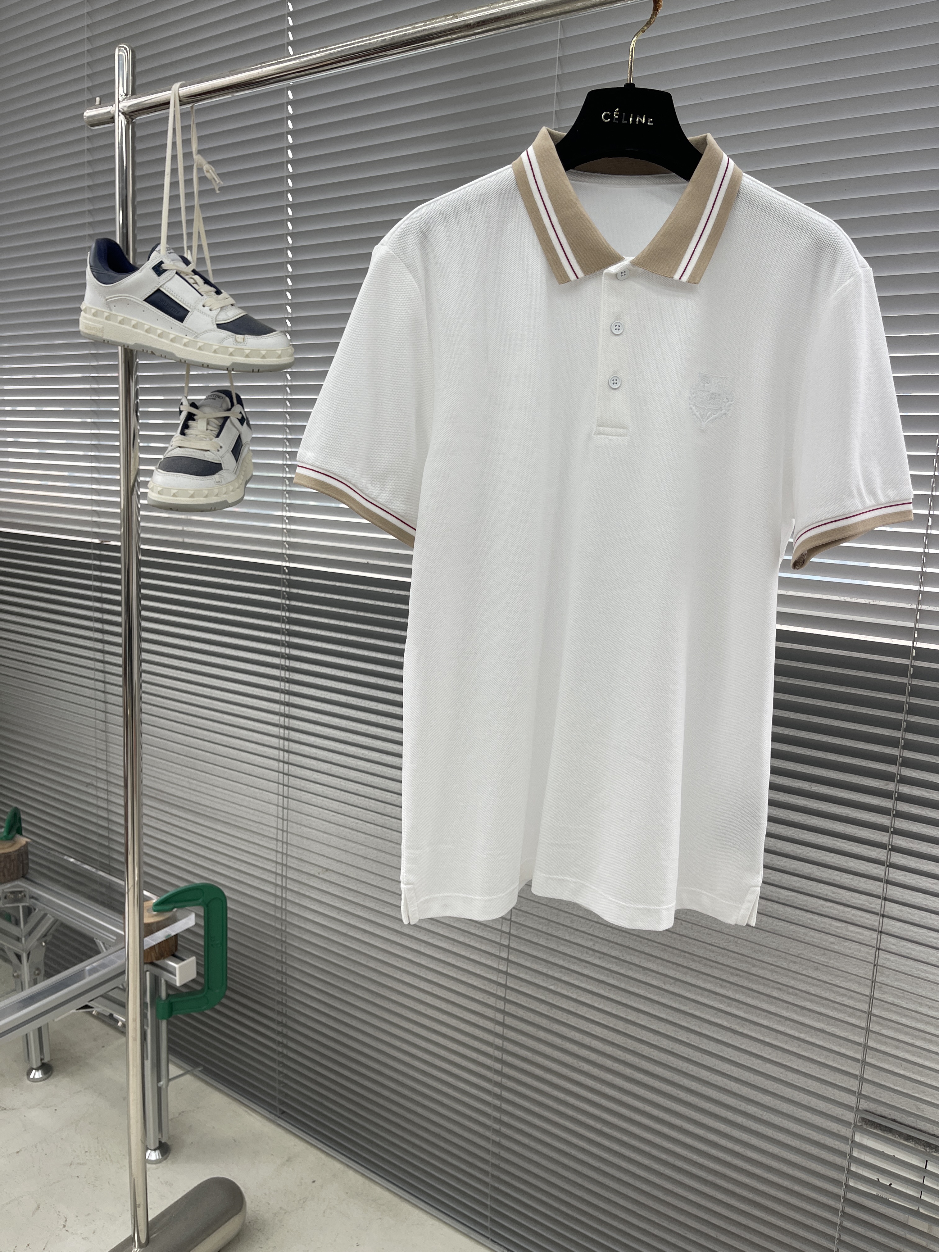 로로피아나 Loro Piana 반팔 폴로 셔츠