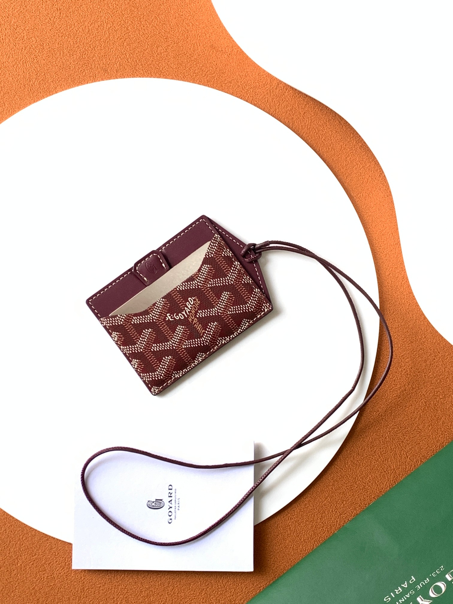 고야드 Goyard Venus Bag Mirror Burgundy