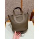 에르메스 Hermes in the loop 18cm Clemence 18 Etoupe/gold