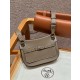 에르메스 Hermes Jypsiere mini 23cm Swift 18 Etoupe/silver