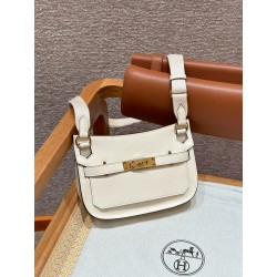 에르메스 Hermes Jypsiere mini 23cm Swift i2 Nata/gold