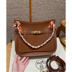에르메스 Hermes Jypsiere 28cm clemence 37 Gold/gold