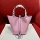 에르메스 Hermes Picotin lock 18cm Epsom X9 Mauve/silver
