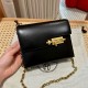 에르메스 Hermes Verrou 17cm Box 89 Noir/gold