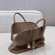 에르메스 Hermes Bolide relax 35cm Swift 18 Etoupe/silver