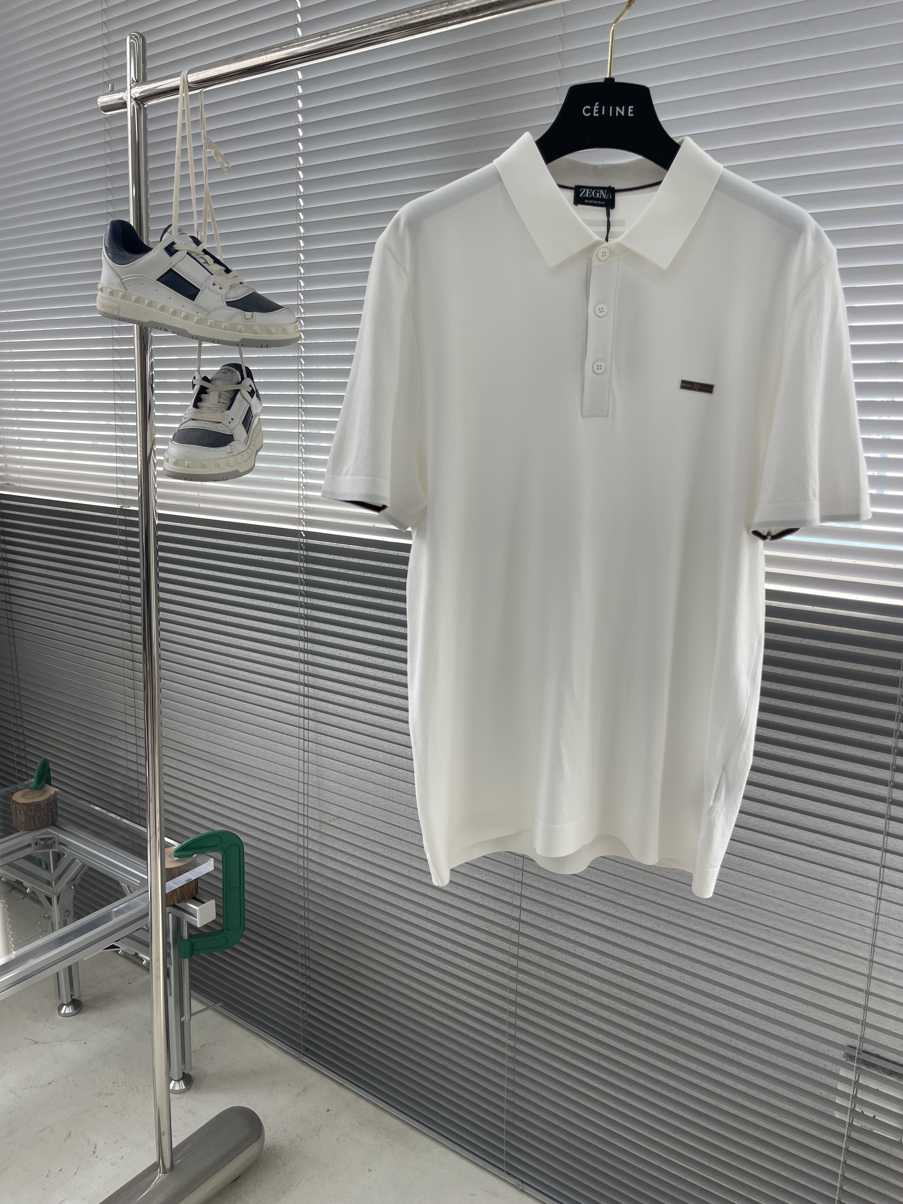 제냐 Zegna 반팔 폴로 셔츠