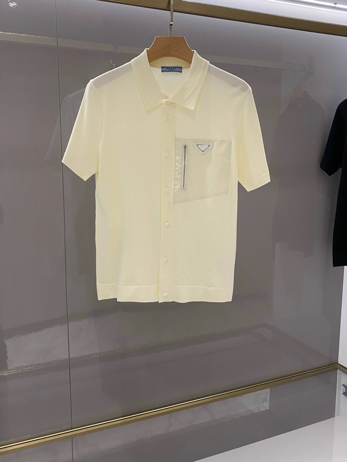 프라다 Prada 반팔 폴로 셔츠