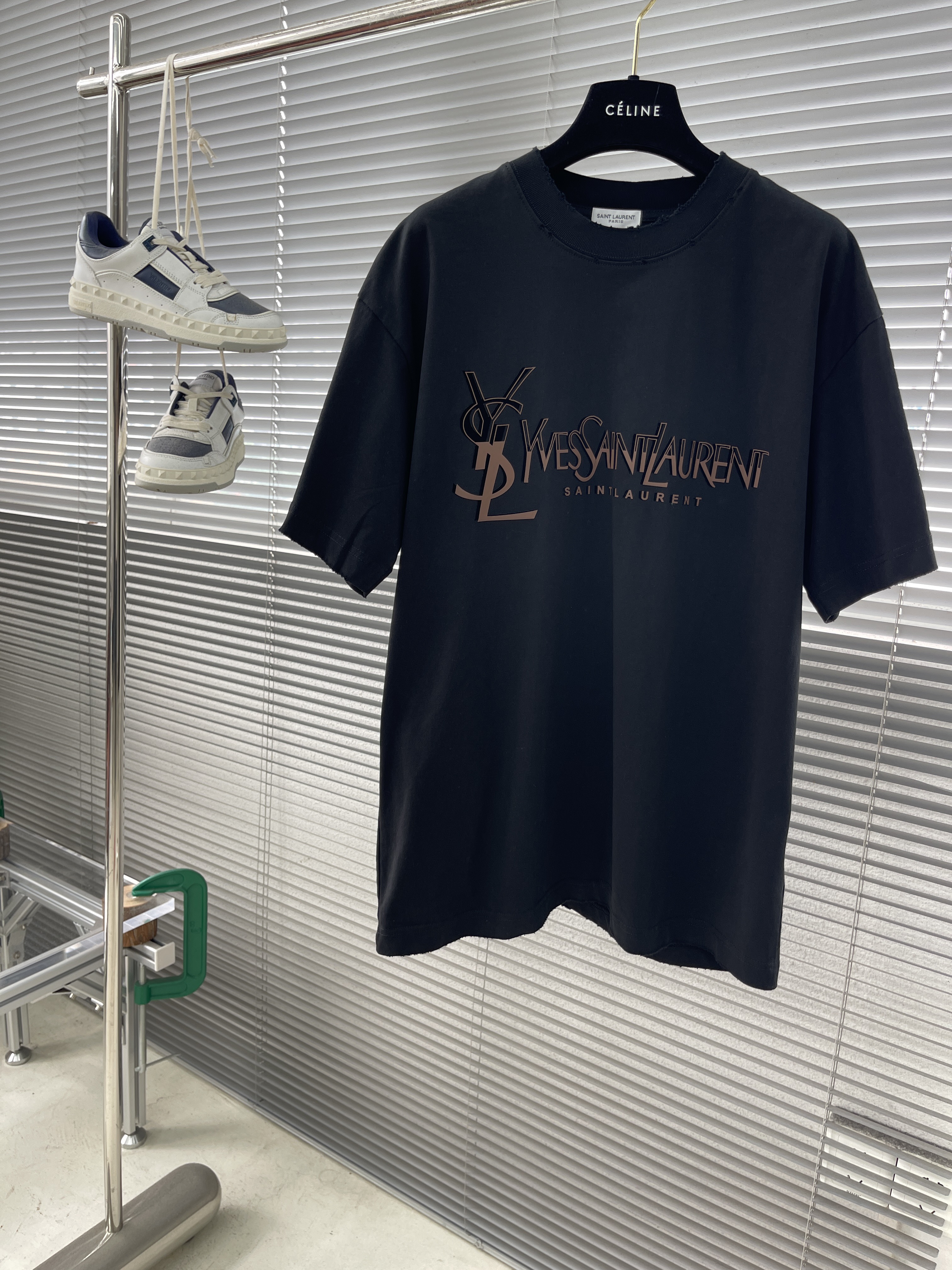 생로랑 Saint Laurent 반팔 티셔츠