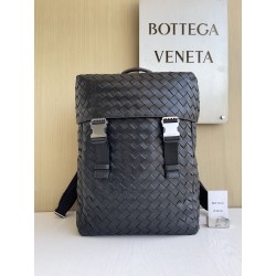 보테가베네타 Bottega Veneta 766580 Intrecciato Flap Backpack 38CM