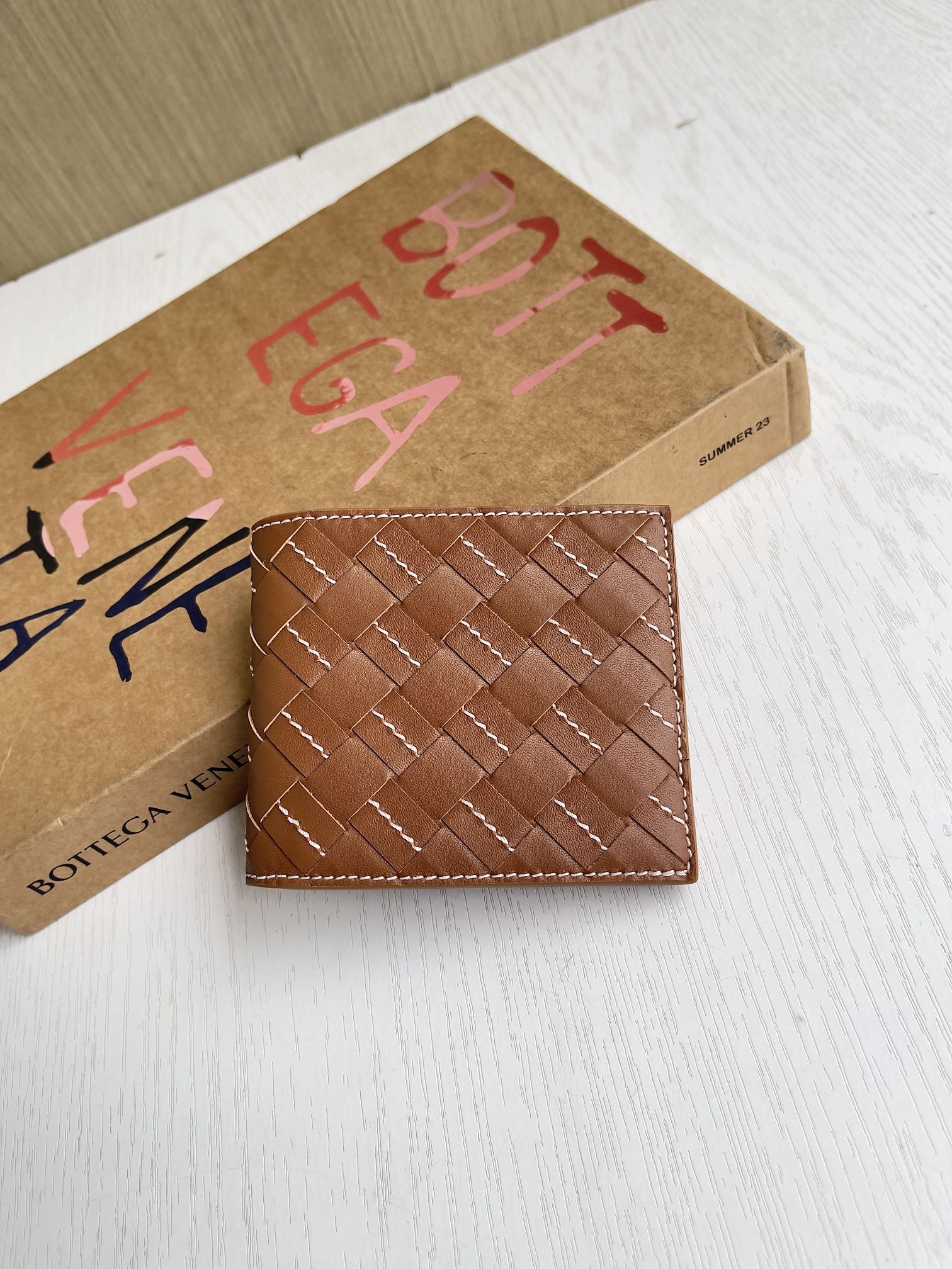 보테가 베네타 Bottega Veneta 605721 Bi-Fold Wallet 11.5CM