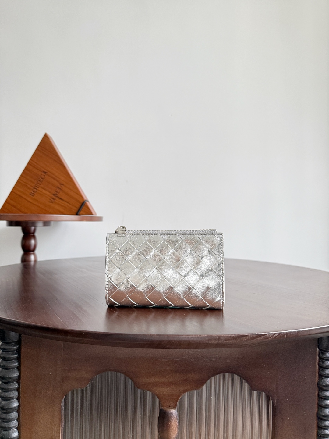 보테가 베네타 Bottega Veneta 667468 Medium Bi-Fold Zip Wallet 14.5cm