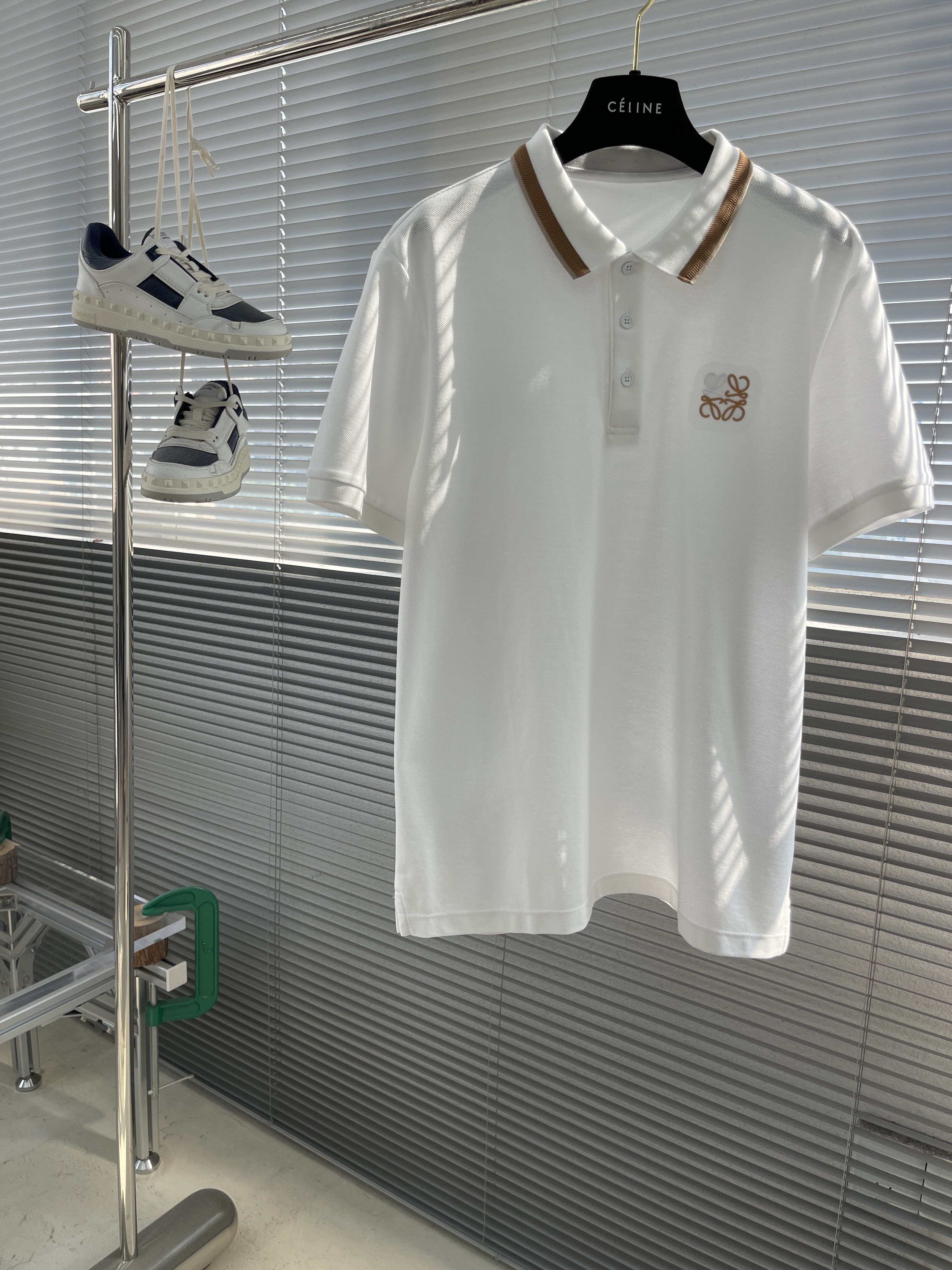 로에베 LOEWE 반팔 폴로 셔츠