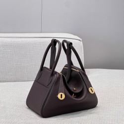 에르메스 Hermes Lindy 26cm TC 0G Rouge seller/gold