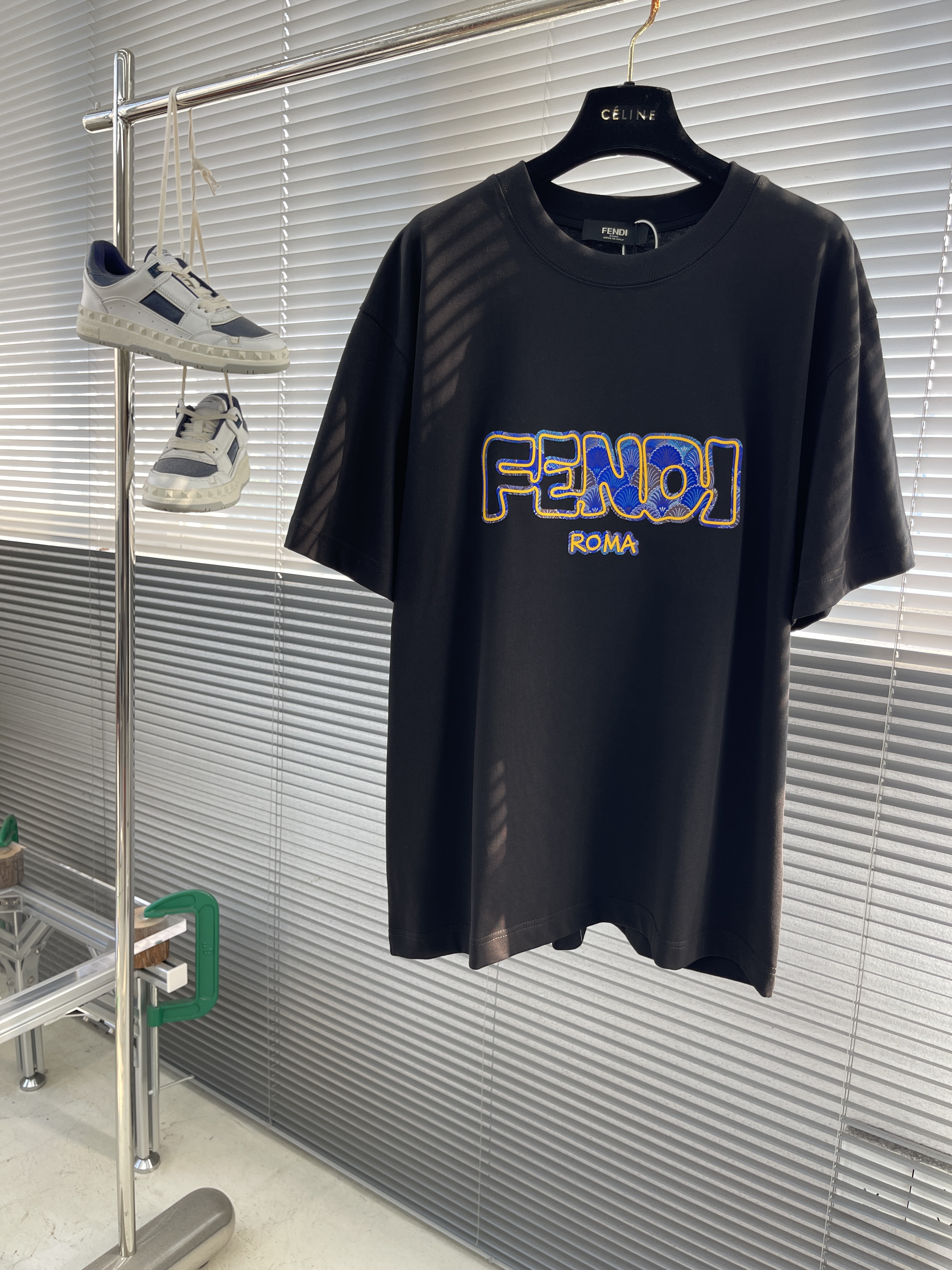 펜디 FENDI 반팔 티셔츠