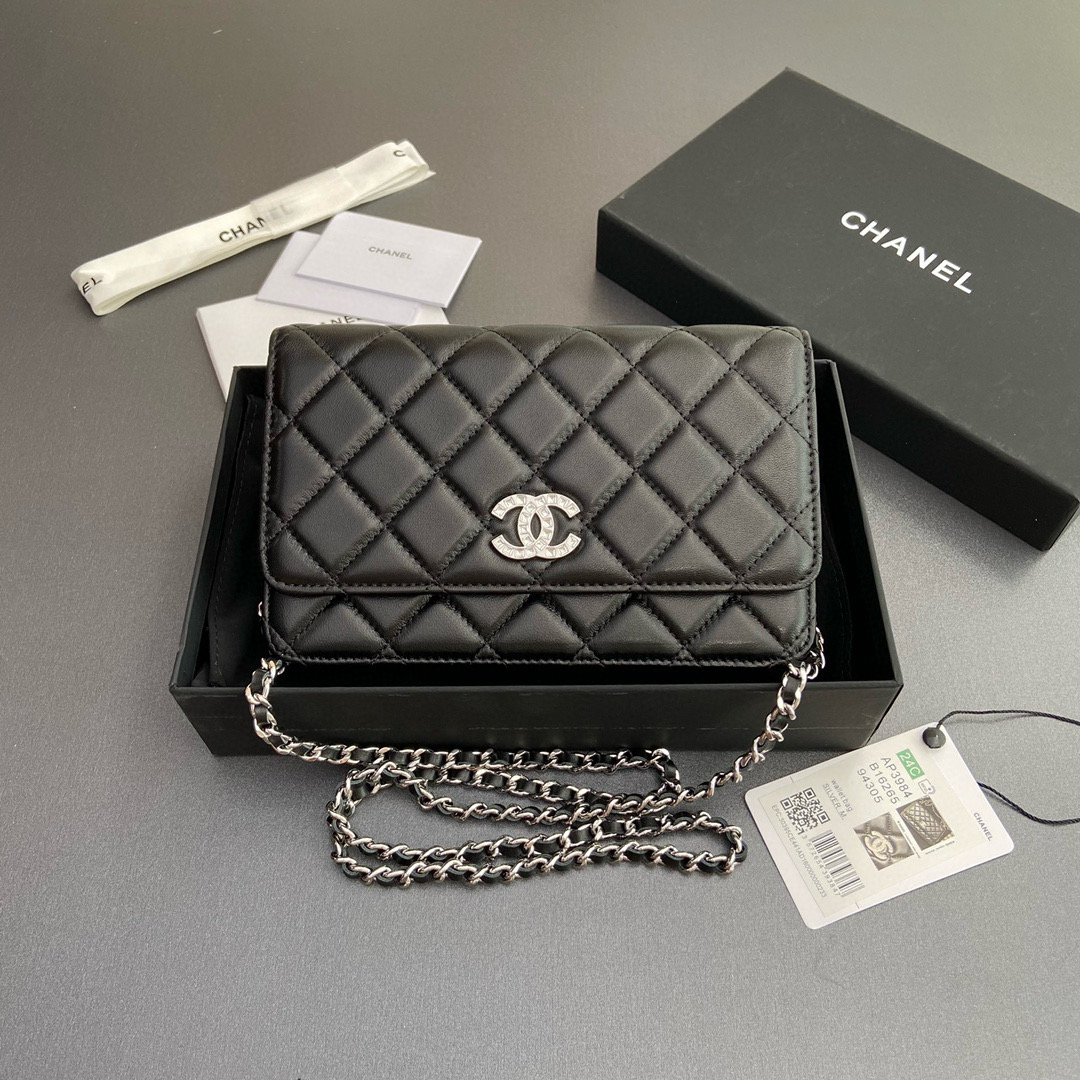 샤넬 Chanel Classic Wallet On Chain WOC 체인 지갑 3984 20CM