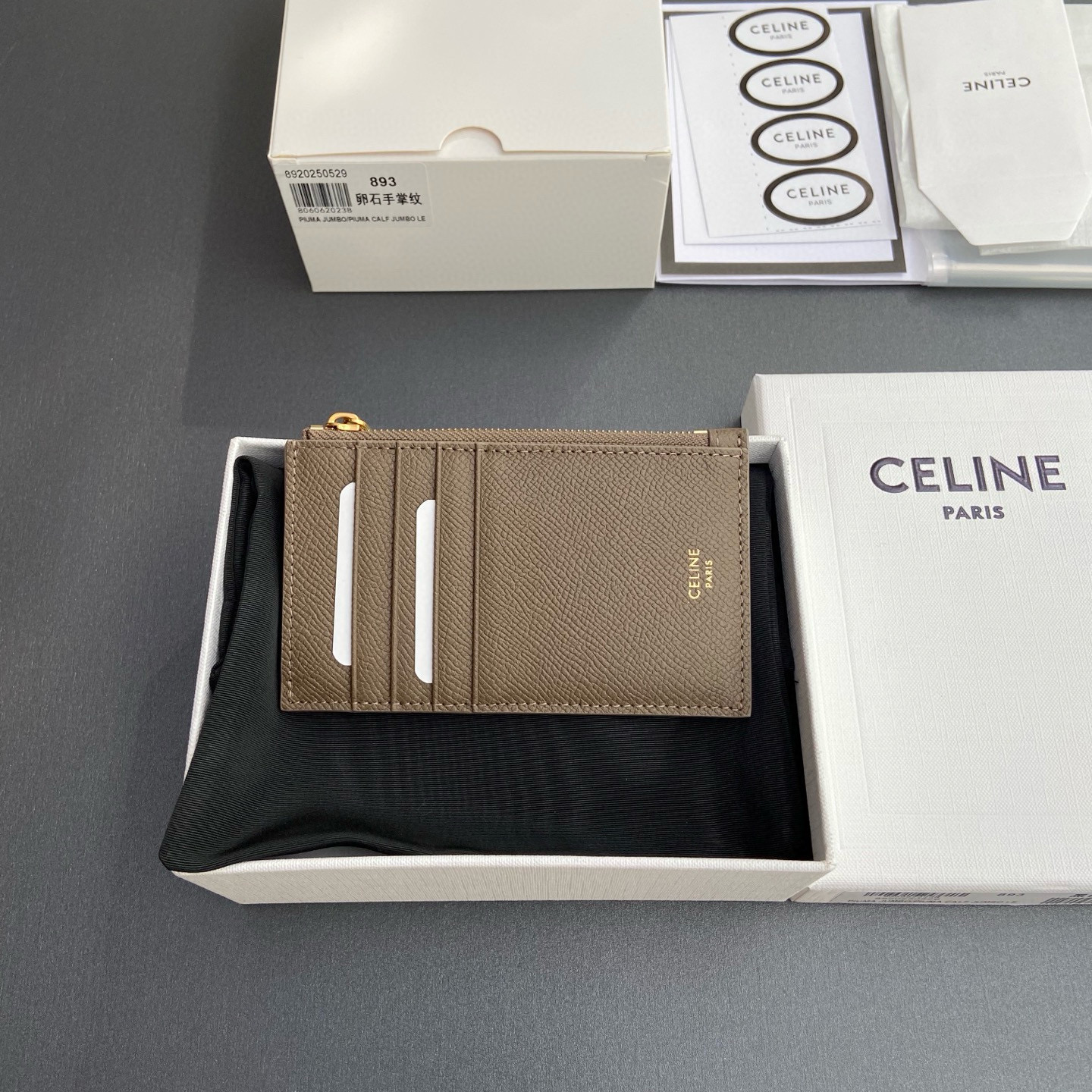 샤넬 Celine Essentials 10J893BEL.10BL893 카드 케이스 13CM