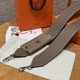 에르메스 Hermes Kelly Pocket strap Epsom and Swift 18 Etoupe/silver