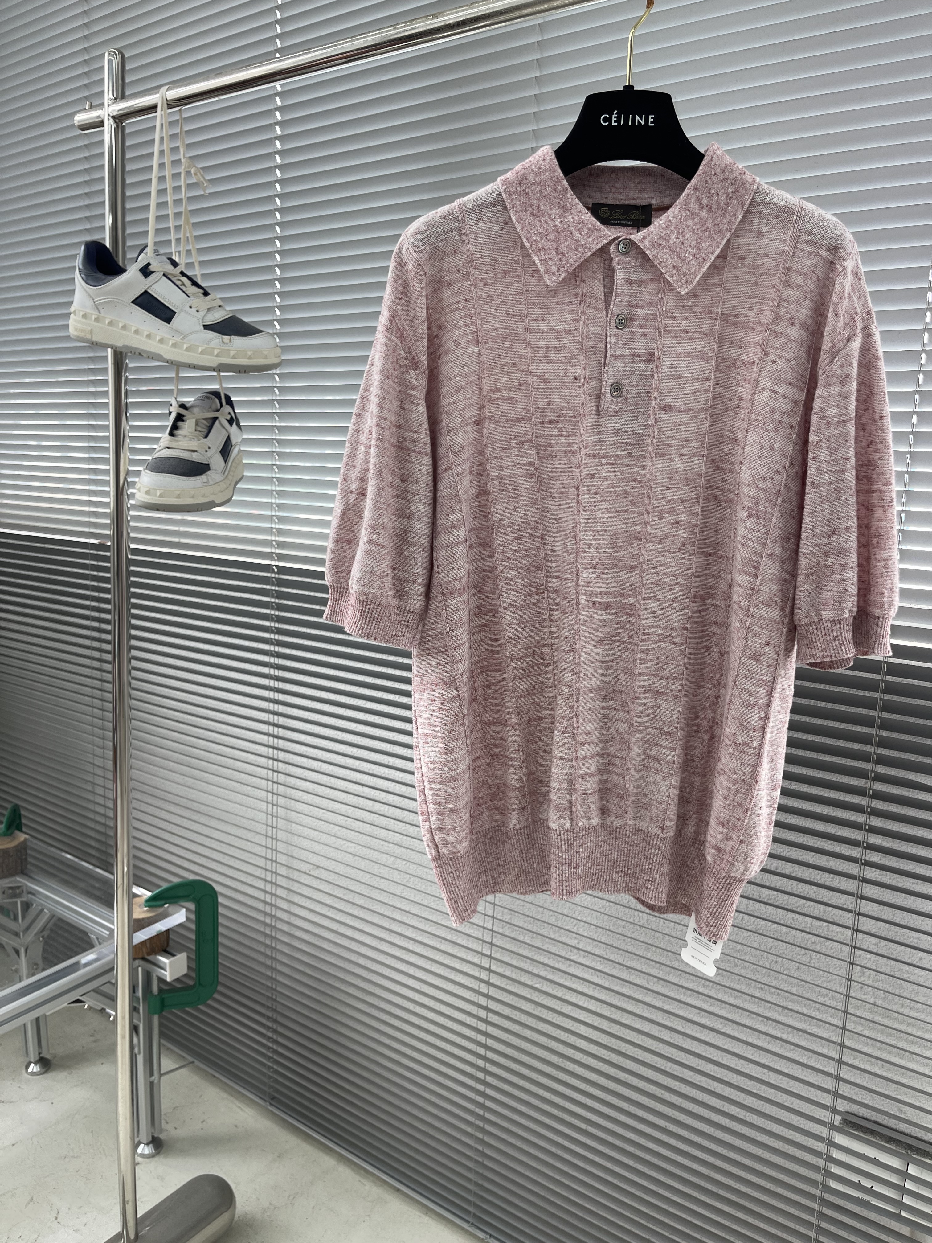 로로피아나 Loro Piana 반팔 폴로 셔츠