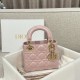 디올 Dior Mini Lady Dior Bag pink 17cm