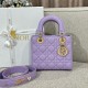 디올 Dior Small Lady Dior Bag purple 20cm