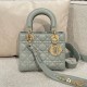 디올 Dior Small Lady Dior Bag grey 20cm