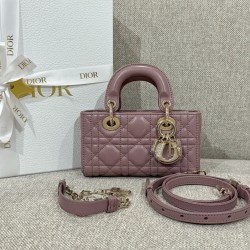 디올 Dior Lady D-Joy Micro Bag pink 16cm