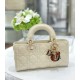 디올 Dior Small Lady D-Joy Bag Beige 22cm