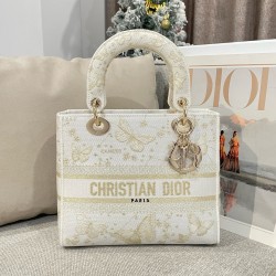 디올 Dior Medium Lady D-Lite Bag 24cm