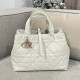 디올 Dior Medium Dior Toujours Bag White 28.5cm