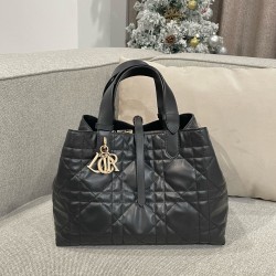 디올 Dior Medium Dior Toujours Bag Black 28.5cm