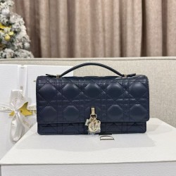 디올 Dior My Dior Mini Bag Deep blue 21cm