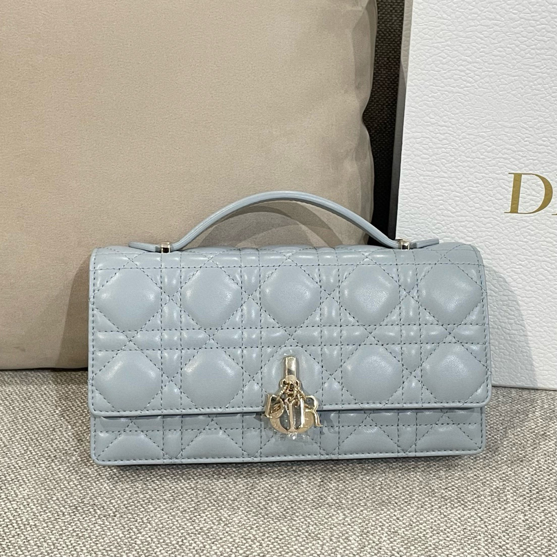 디올 Dior My Dior Mini Bag blue 21cm