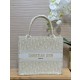 디올 Dior Small Dior Book Tote Oblique Jacquard gold 26.5cm