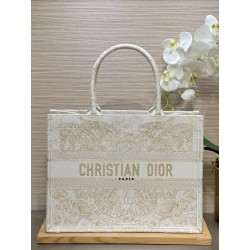 디올 Dior Medium Dior Book Tote gold 36.5cm