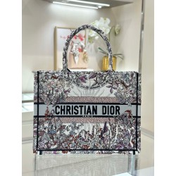 디올 Dior Medium Dior Book Tote grey 36.5cm