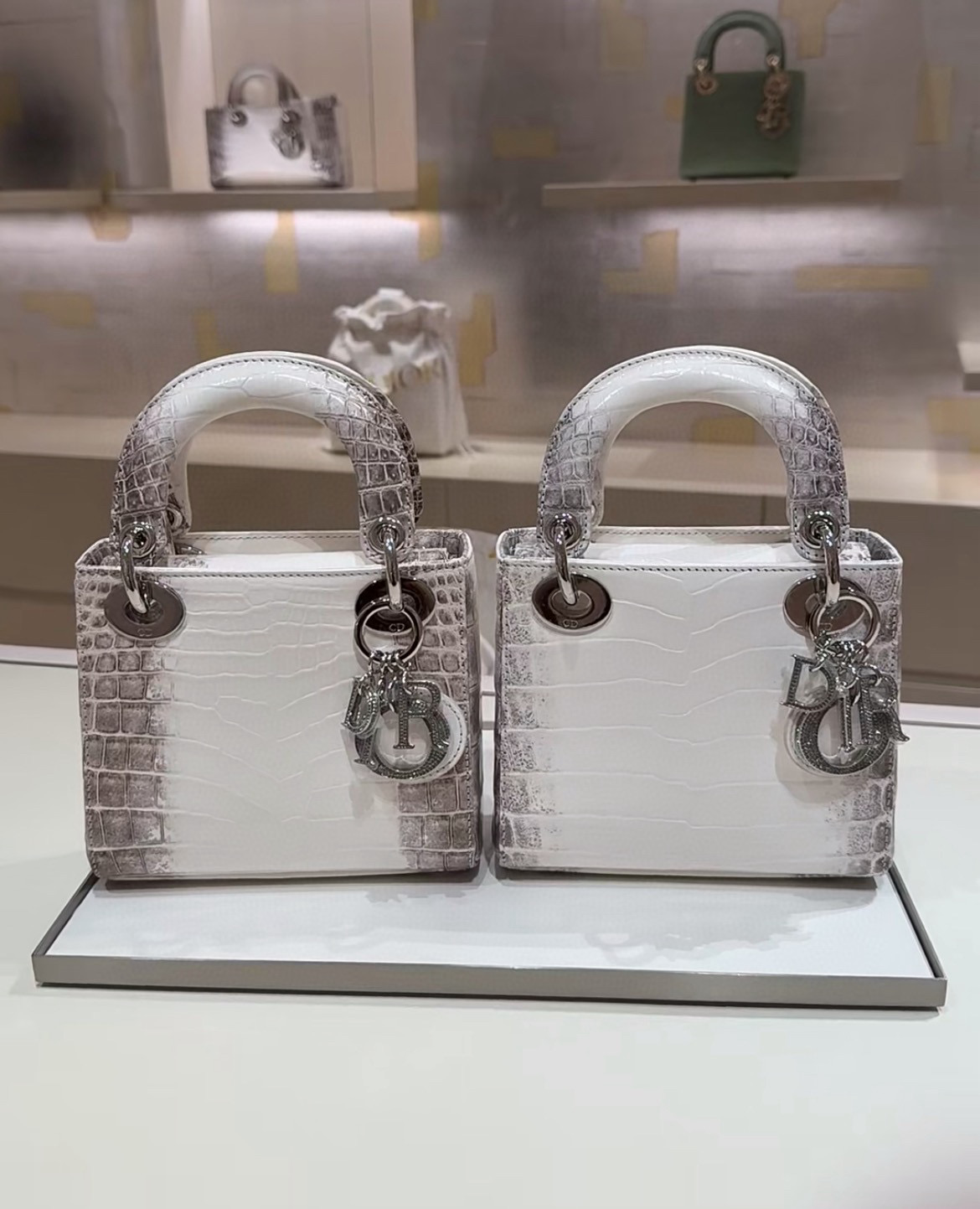디올 Dior Lady Alligator