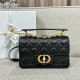 디올 Dior Small Dior Jolie Top Handle Bag Black 22cm