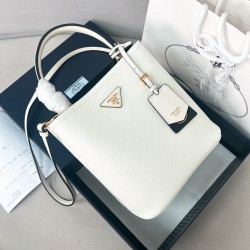 프라다 Prada 1BA212 파니에 사피아노 가죽 스몰백