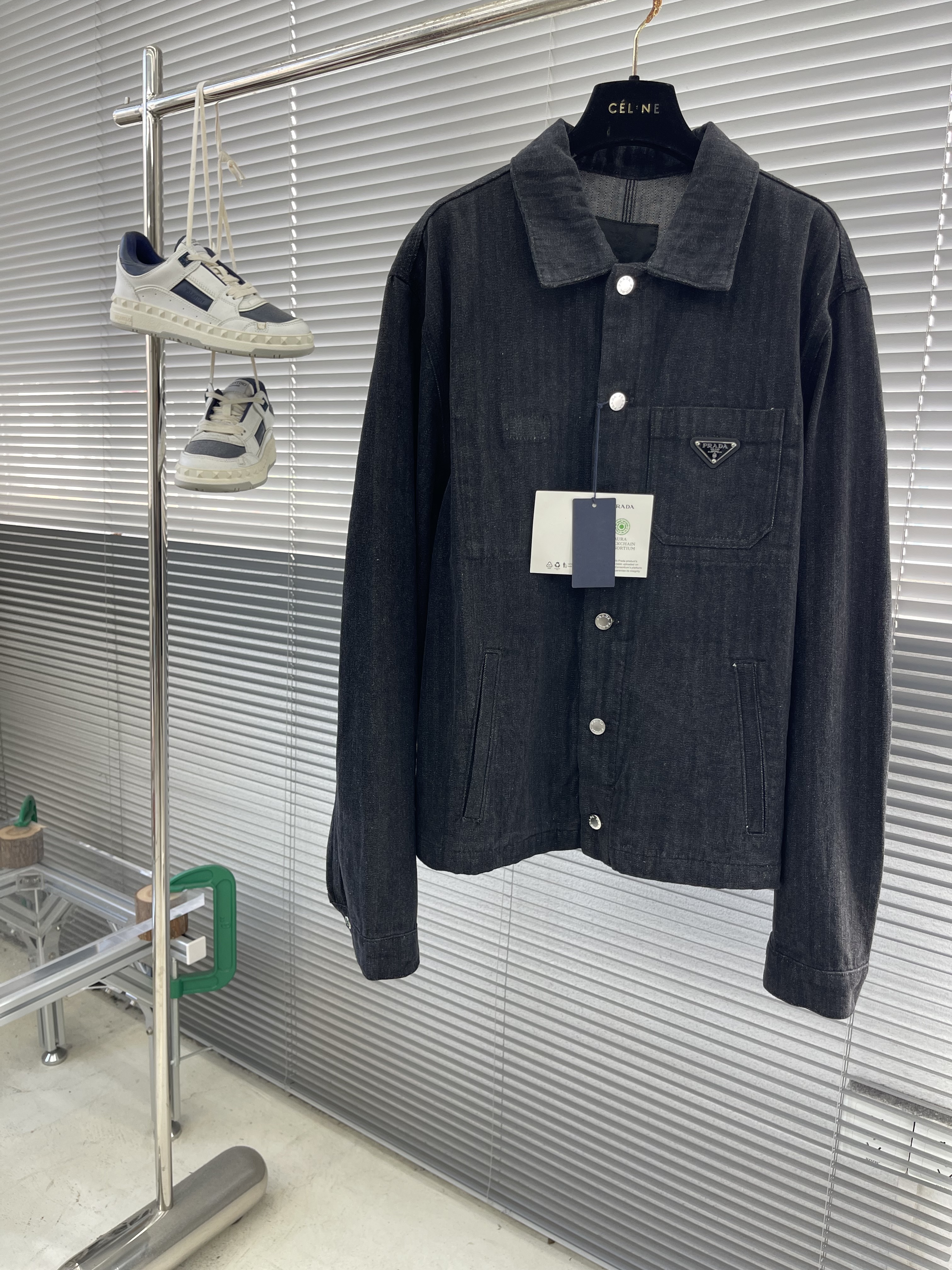 프라다 Prada 데님 재킷