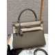 에르메스 Hermes Kelly 28cm Togo 18 Etoupe/silver