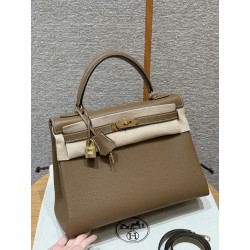 에르메스 Hermes Kelly 32cm Togo 3G Alezan/gold