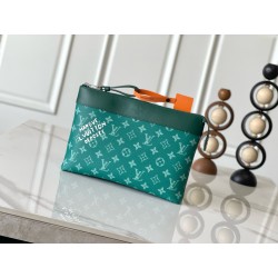 루이비통 Louis Vuitton M12665  Pochette Voyage Souple Green 32cm