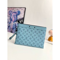 루이비통 Louis Vuitton M14914 Pochette To Go Light blue 30cm
