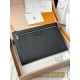 루이비통 Louis Vuitton M30965 Pochette 24H Black 36cm