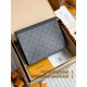 루이비통 Louis Vuitton M69535 Pochette Voyage MM Monogram Eclipse Reverse 27cm