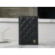 샤넬 Chanel Passport Holder Black gold 14.5cm