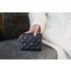 샤넬 Chanel Classic Small Flap Wallet Black silver  11.5cm